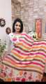 Eid And Boishakhi Unique Collection Cotton Unstitched Afsan Print Three pis For Woman - 3 Pice Dress. 