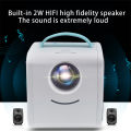 Q2 HD Mini Movie Projector Portable Home Theater Projector Movie Projector For Indoor Outdoor Travelling Use.
