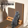 L Cat Scratch Board Vertical Wear-Resistant Non-Chip Large Cat Scratching Board Scratch-Resistant Anti-Scratch Sofa Corrugated Paper Cat Direct Sales. 