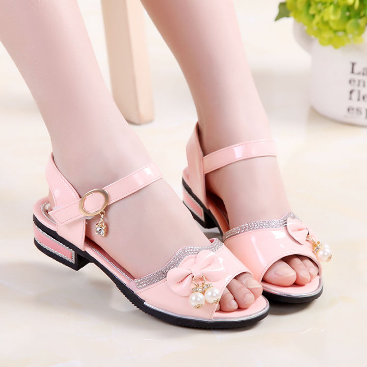 Kids%20Sandal%20Girls%20Summer%20Shoes%20Children%20High%20Heels%20For%20Girl%20Kids%20Tassel%20Beading%20Princess%20Shoes%204%205%206%207%208%209%2010%2011%2012%2013%2014%20Years%20-%20Image%205