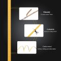 3mm FOB COB LED Strip Light 12V Super Fine Thin Linear Flexible LED  Ribbon Tape for Room Decor Lights House Night Lamp-Cool White 6500K-0.5 meter-DC 12V (3mm wide)-. 