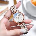 New CHENXI Women Automatic Mechanical Watch Top Brand Luxury Wrist Watch Waterproof Female Leather Business Clock Reloj De Mujer. 
