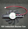 18V FAN 18V COOLING Fan 1.5 Inch Cooling Fan 18V Fan Heatsink Cooler Radiator Cooling Fan 18V DC Fan Heat Dissipation Mini Fans With Cables For Induction Burner Cooker. 