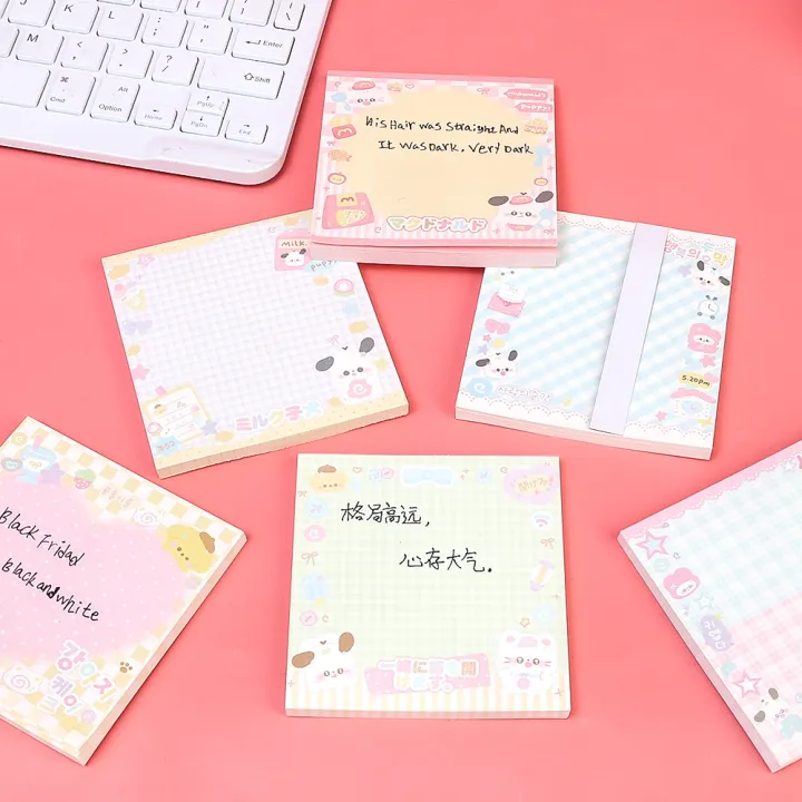 Original%20Puppy%20Note%20Book%20Cute%20Non-adhesive%20Tearable%20Message%20Notepad%20Students%20High%20Value%20Handbook%20Material%20Book%20-%20Image%204