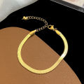 Fashion Stainless Steel Snake Chain Bracelet for Women.