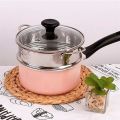 18cm Thickening Food Steam Rack Stainless Steel Steamer with Double Ear for Soup Pot Milk Pot Kitchen Tools. 