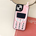 Creative and fashionable simulation mobile phone 3D personality Case for iPhone 16 15 Pro Max 14 13 12 Pro 11 Soft Cover. 