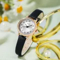 Godigo fashion retro style design sense small dial literary ins temperament belt quartz ladies watch women. 