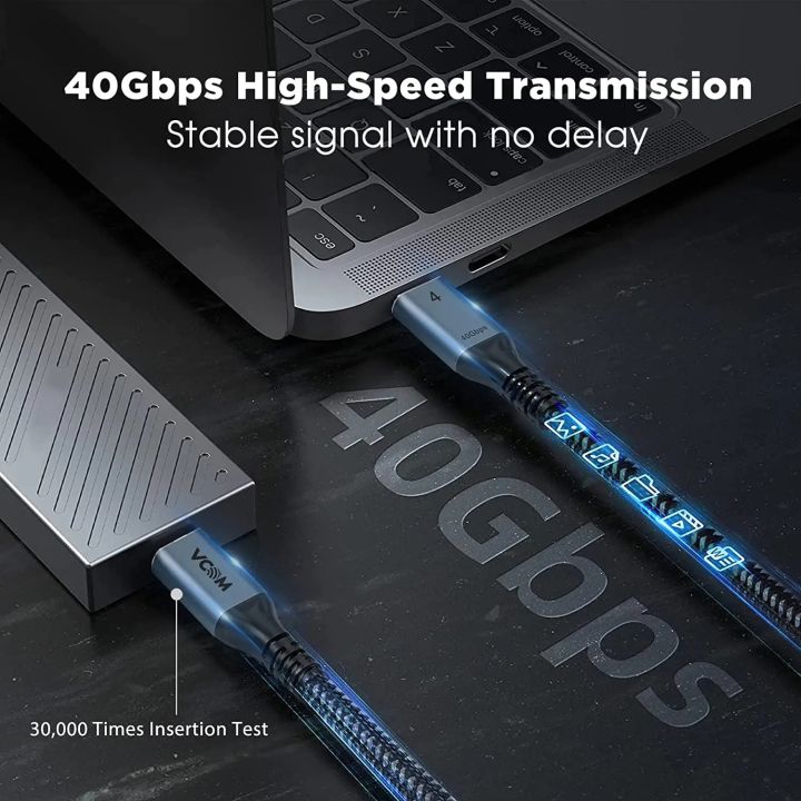 Thunderbolt%204%20USB4.0%20ELbow%20Display%20Cable%2040Gbps%20Type%20C%20to%20C%20Cable%20PD240W%20Blazing-Fast%20Charging%20Cable%208K@60Hz%20for%20MacBook%20iPad%20-%20Image%205