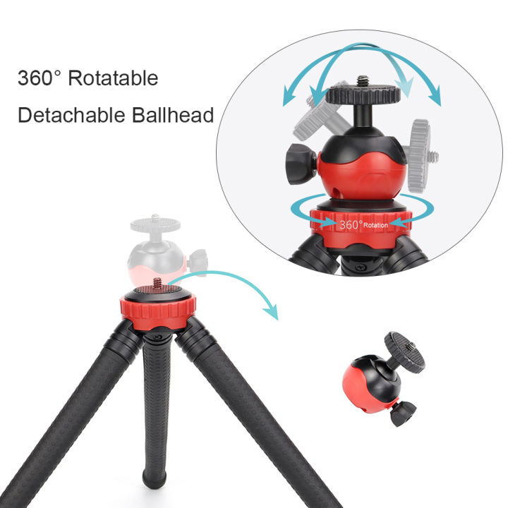Octopus%20Tripod%2012%20Inch%20With%20Ball%20Head-%20Best%20For%20DSLR%20Or%20Smartphone%20Vlogging%20&%20Table%20Stand%20-%20Image%208