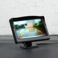 5 Inch Car Rear View Monitor, TFT LCD Display Monitor for DVD Vehicle Backup Cameras Vehicle Reversing Parking System. 