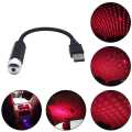Romantic LED Car Roof Star Night Light Projector Atmosphere Galaxy Lamp USB Decorative Lamp Adjustable Car Interior Decor Light.