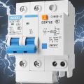 【Limited Quantity】 Residual Current Circuit Breaker Main Switch with Surge Protector RCBO MCB with Lightning-Protection 63A. 