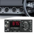 2*50W 100W Amplifier Bluetooth 5.0 MP3 Decoder Board DIY Car MP3 Player USB FM Recording Switching TF USB Mic Record Call. 
