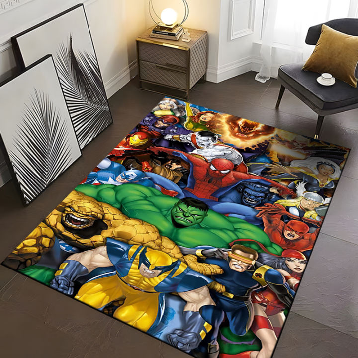 Disney%20Marvel-Avengers%20Superhero%20Area%20Rug,Carpet%20for%20Home%20Living%20Room%20Bedroom%20Sofa%20Doormat%20Kitchen%20Decor,Non-slip%20Floor%20Mat%20-%20Image%202
