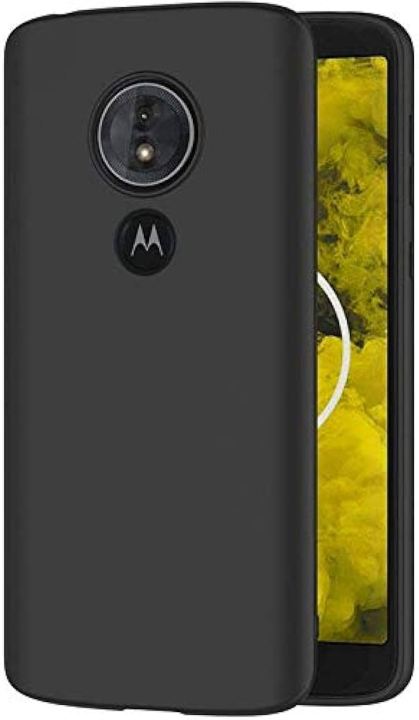 For Motorola Moto G6 Play / Moto E5 Heavy Strong Liquid Silicone Soft Gel Rubber Shockproof Back Cover - Camera - Phone Back Cover