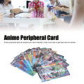 Cartoon Peripheral Collection Card, Anime Peripheral Collection Card Coated Paper English Words Different Patterns for Daily Play for Kids. 