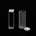 Quartz Cuvette,Spectrophotometer Cuvettes 10 mm Path Length, 45mm Height, 3.5 ML Capacity - 2 PCS - Transparent. 