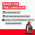 MOTUL 5100 4T Technosynthese 10W30 Motor-cycle Engine Oil 1 Liter. 