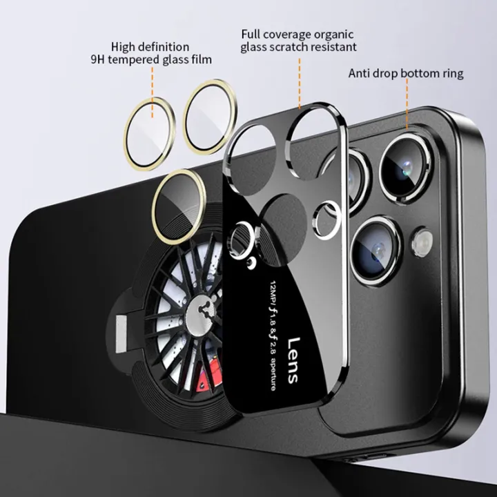 %E3%80%90Buried%20Buzie%E3%80%91Gyroscope%20Magnetic%20Stand%20Phone%20Case%20For%20iPhone%2011%2012%2013%2014%2015%20Pro%20Max%20Plus%20Lens%20Protection%20Frosted%20PC%20Rotatable%20Gyro%20Cover%20Funda%20-%20Image%204