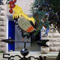 Metal Weather Vane with Rooster Ornament Wind Vane Weather Vain for Roof Weather Vanes for Roofs Rooster Weathervane. 