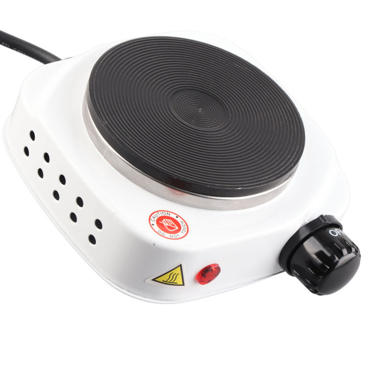 Electric Stove 500W Compact Portable Single Electric Hob Hot Plate Cooktop Fo BS