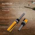4Pcs Flush Trim Router Bits Top Bearing Router Bit 1/4 inch Shank. 