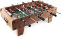 Chendaorong Table Football Soccer Tabletop Foosball Table For Adults And Kids Portable Mini Size Foosball Soccer Tabletops Kids Family Play Sports Fun. 