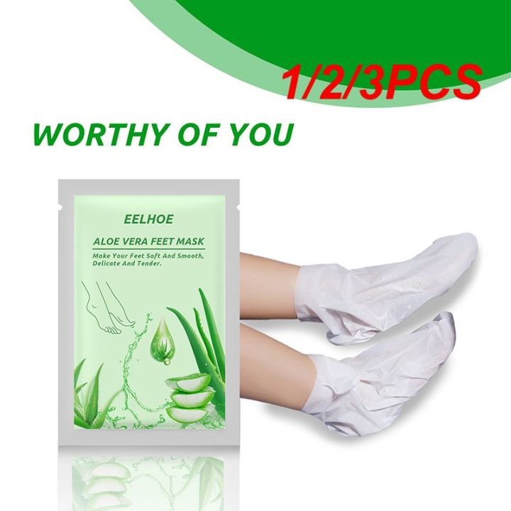 1/2/3PCS Aloe Vera Foot Mask Crack-heel Remover Nourishing Experience Ultimate Foot Care Revives Highly Recommended Pedicure