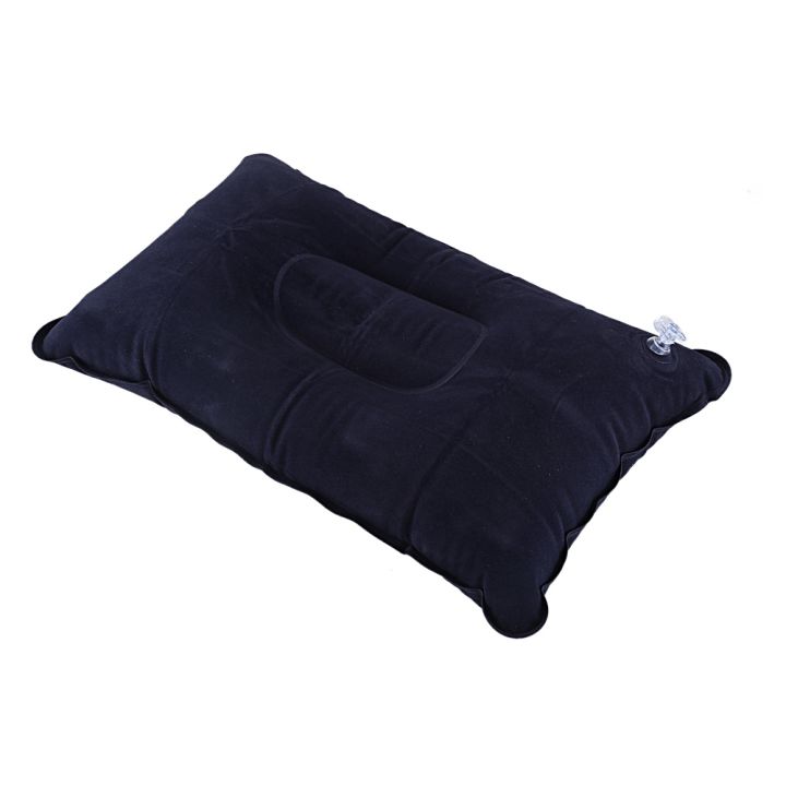 2X%20Double-Sided%20Flocking%20Pillow%20Inflatable%20Portable%20Foldable%20Pillow%20for%20Camping/%20Traveling/%20Office%20Blue%20-%20Image%203