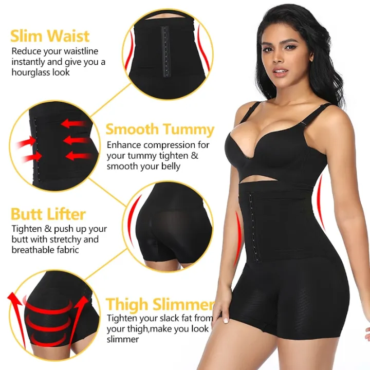 Women%20Shapewear%20High%20Waist%20Trainer%20Tummy%20Control%20Shorts%20Slimming%20Body%20Shaper%20%20Lifter%20Safety%20Boyshorts%20Corrective%20Underwear%20-%20Image%205