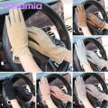 Women Gloves Elastic Summer Women Touch Screen Sunblock Gloves.