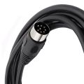 8 Pin Din Male to Male Speaker Audio Cable Adapter for Surveillance Automotive Computers Television Precision 5M. 