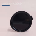Square Empty Air Cushion Puff Box Portable Cosmetic Makeup Case Container With Powder Sponge Mirror For BB Cream Foundation. 