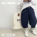 Boys' Jeans 2023Autumn New Product Boys' Baggy Pants Jeans Korean Style Hop Striped Micro Stretch Cotton Korean Style.
