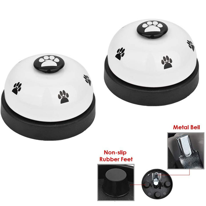 Pet%20Bell,%202%20Pack%20Metal%20Bell%20Dog%20Training%20With%20Non%20Skid%20Rubber%20Bottoms%20Dog%20Doorbell%20For%20Potty%20Training%20Clear%20Ring%20Pet%20Tool%20Communication%20Device%20For%20Small%20Dogs%20Cats%20-%20Image%204