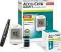 Accu Chek Instant S Blood Glucose Meter With 25 Test Strips Free, Made in Germany.