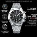 BINBOND Quality Men Watch Luxury High Man Quartz Wristwatch Waterproof Luminous Date Stainless Steel Men's Watches Casual Clock.