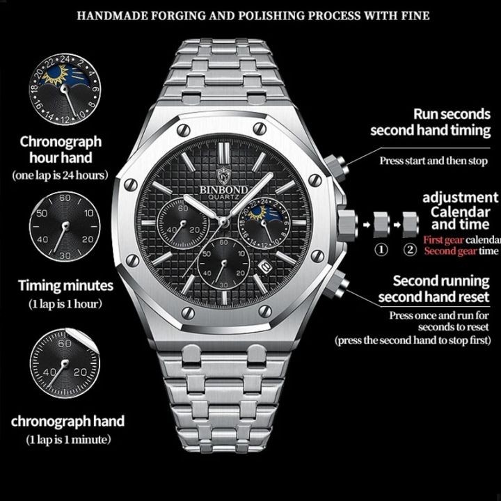 BINBOND%20Quality%20Men%20Watch%20Luxury%20High%20Man%20Quartz%20Wristwatch%20Waterproof%20Luminous%20Date%20Stainless%20Steel%20Men's%20Watches%20Casual%20Clock%20-%20Image%206