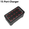 Multi-port USB Charger Hub Universal wall desktop Station 10 15 20 25 30 Ports Fast Charging Wall Charger for iPad Phone Tablet. 