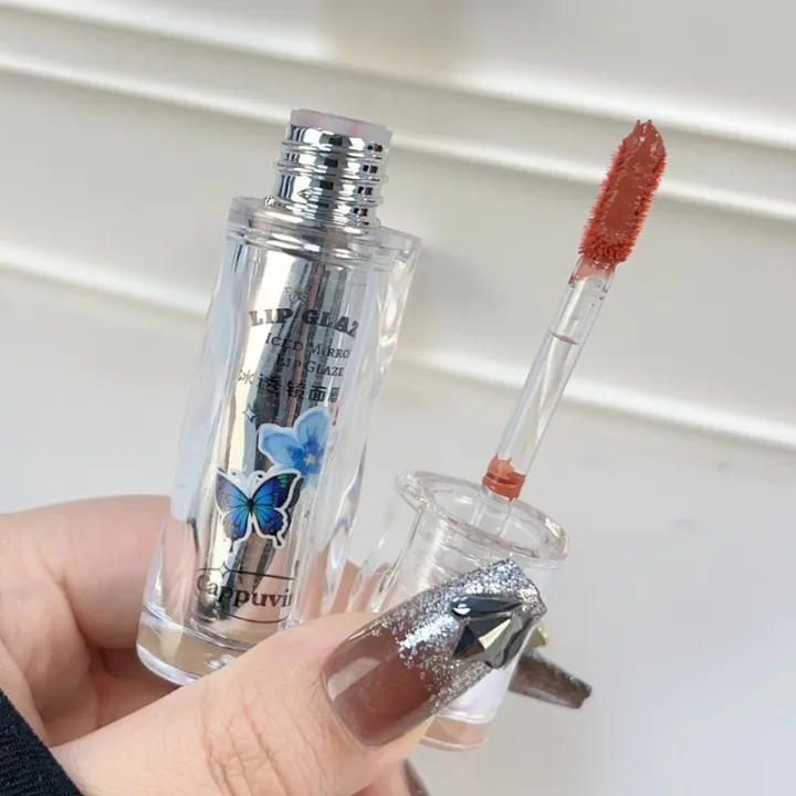 Cappuvini%20Butterfly%20Iced%20Mirror%20Lip%20Glaze%20Watery%20Moisturizing%20Lip%20Gloss%20Long%20Lasting%20No%20Fading%20Lip%20Tint%20-%20Image%207