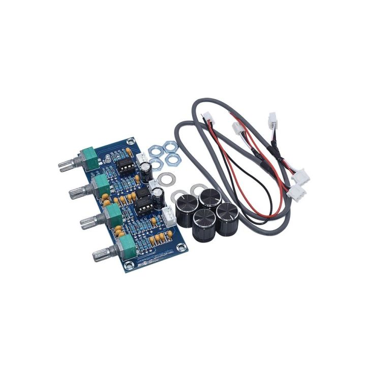 XH-A901 Single Supply NE5532 Tone Board preamp Pre-amp With treble bass volume adjustment pre-amplifier Tone Controller For DIY amplifier Board