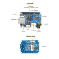 Orange Pi One A7 Quad Core 1.2GHz 512MB DDR3 RAM Development Board Module. 