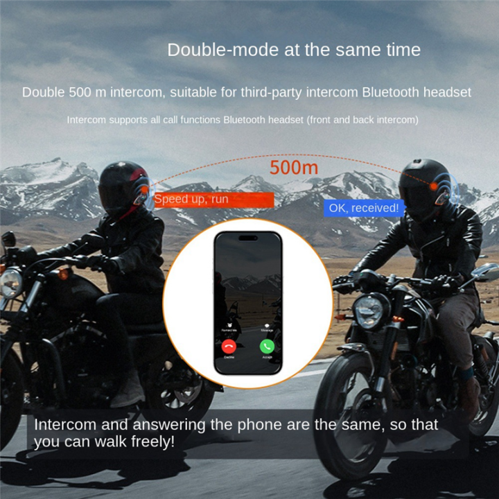 Y80%202X%20Motorcycle%20Helmet%20Bluetooth%20Headset%20Waterproof%20Noise%20Reduction%20Hands-Free%20Call%20Car%20Bluetooth%20Headset%20Universal%20Easy%20to%20Use%20-%20Image%205