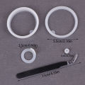 5pcs Silicone Water Bottle Gasket Replacement Seal Ring Gasket Seal Washer O Ring Replacement Thermoflask Accessories. 