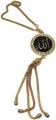 Car Hanging Decor Chain With Allah: Islamic car hanging ornament: Allah Chain Metal Pendant With Stone. 