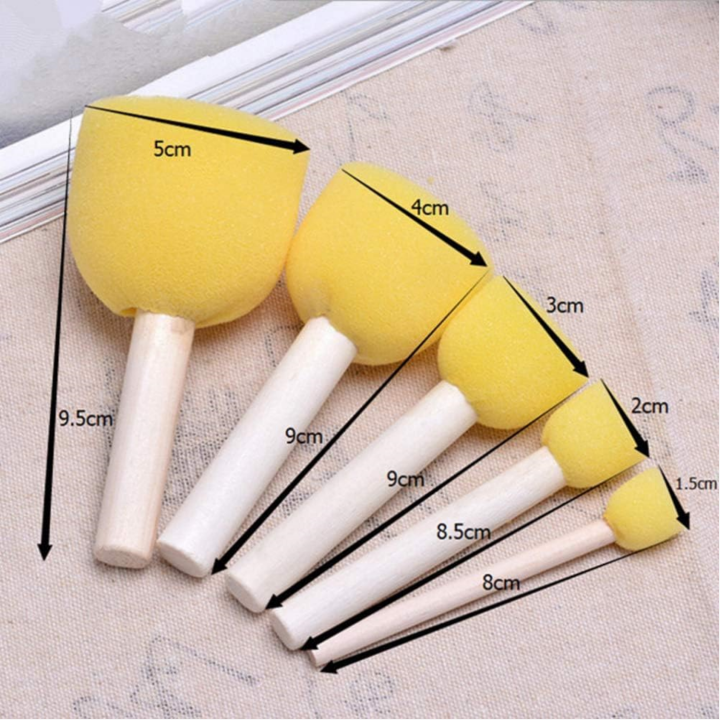 Set%20of%205%20Pcs%20Round%20Stencil%20Sponge%20Dabber%20with%20Wooden%20Handle%20Foam%20Brush%20Furniture%20Art%20Crafts%20Painting%20Tool%20Supplies%20Painting%20Stippler%20Set%20DIY%20-%20Image%205