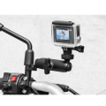 360 Rotating Motorcycle Bike Mobile holder Camera Holder Handlebar Mirror Mount Bracket For GoPro and other Action Cameras Accessory. 