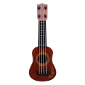 Coffee Kids Classical Ukulele Guitar Toy Early Education Small Guitar Party Supplies Adjustable. 