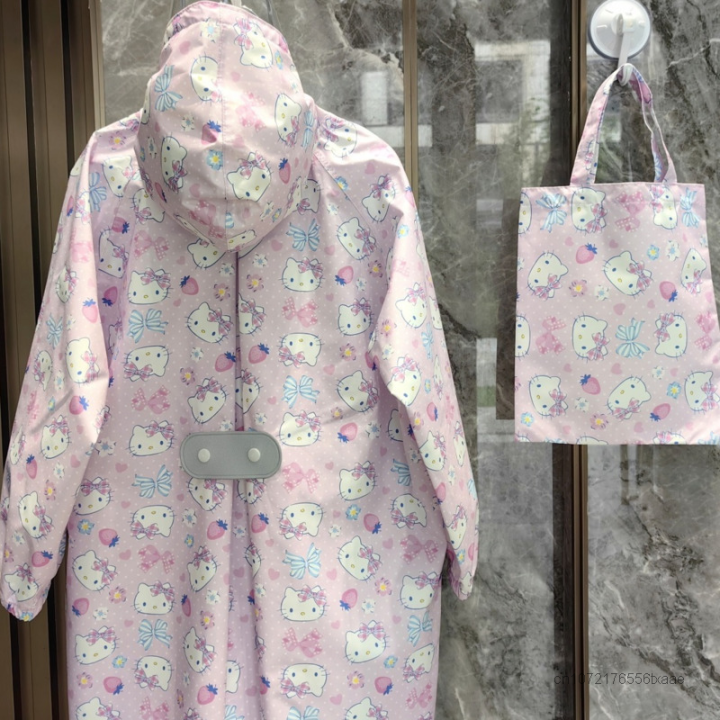 Sanrio%20Hello%20Kitty%20New%20Cartoon%20Rainwear%20Student%20Portable%20Raincoat%20Adult%20Children%20Outdoor%20Waterproof%20Accessories%20Cute%20Rain%20Cape%20-%20Image%202
